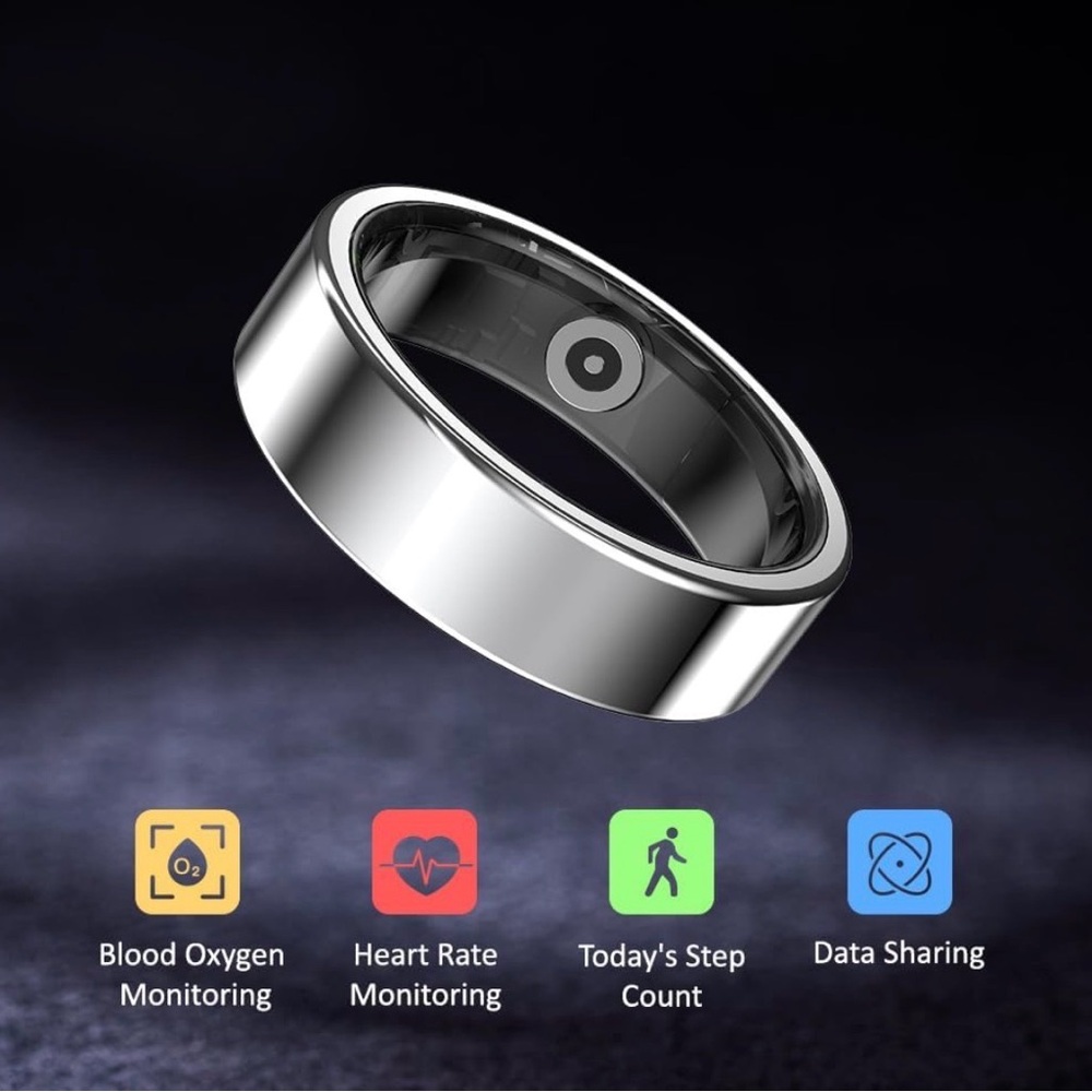 Smart Ring in Black - Picture 2 of 2